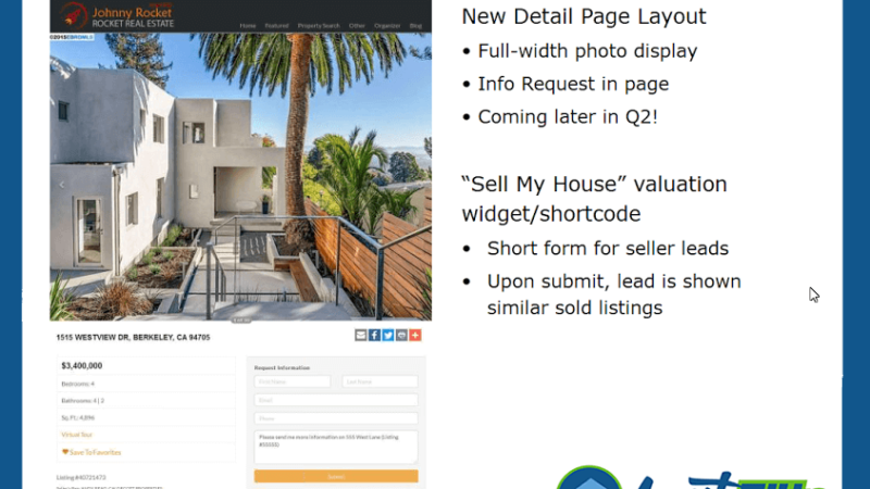 New Listing Detail Pages