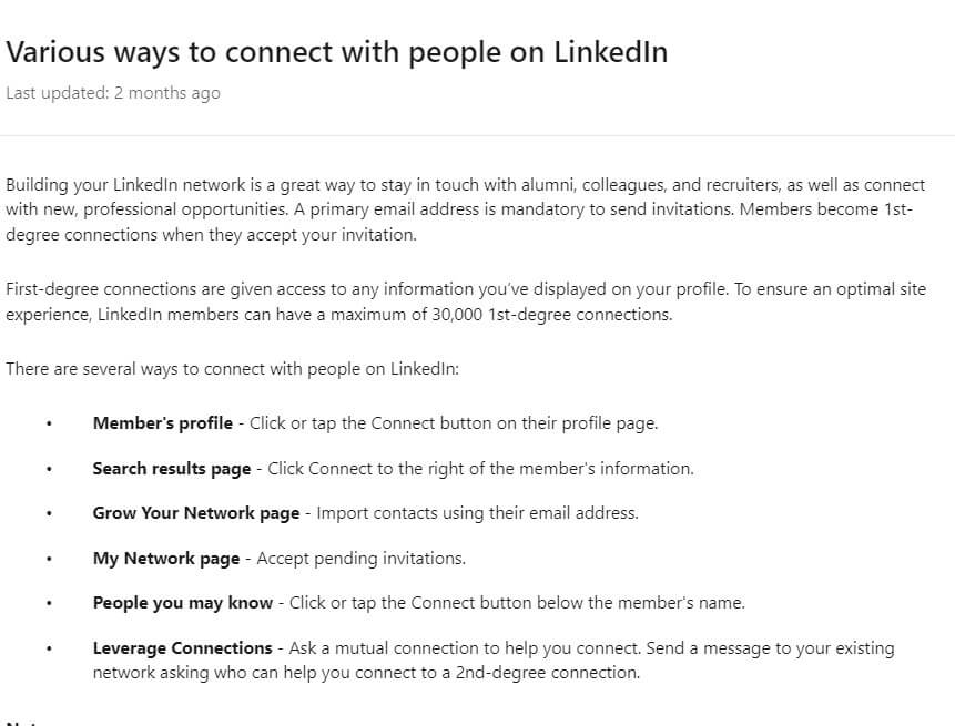 Linkedin Connect
